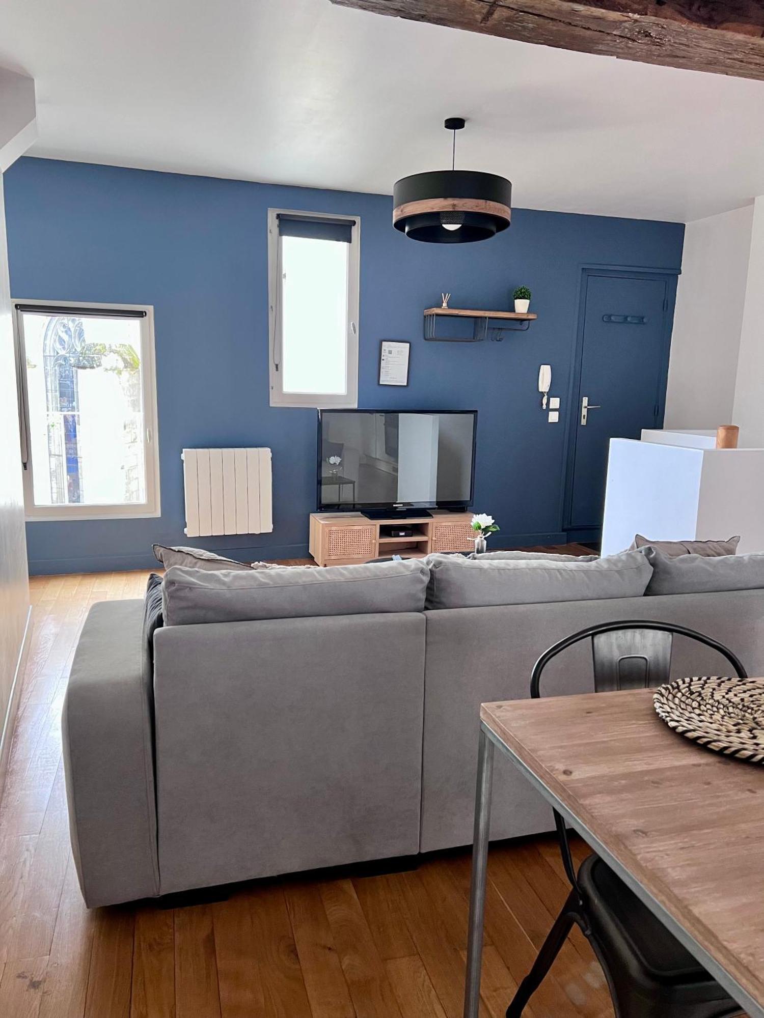 שינון Le Rabelais, Superbe Appartement En Duplex, Proche Forteresse Et Monument Historique מראה חיצוני תמונה